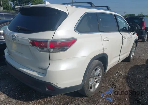 2015 Toyota Highlander Limited/Ltd Platinum z USA, uszkodzony, nr VIN 5TDYKRFH7FS062340